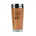 Mug de Bamboo 420cc con diseño personalizado - incluye grabado láser