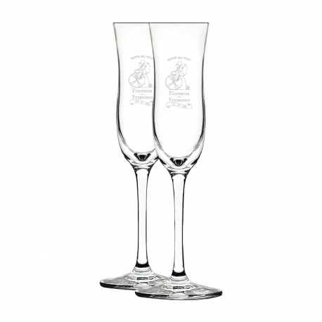 2 Copas para Espumante y/o Champagne Stölzle Romantic, mas caja de presentación