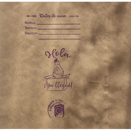 Timbres de goma con diseño para envíos y empaques - 3 unidades - Ideales para timbraje de packing - Modelo emprendimiento C