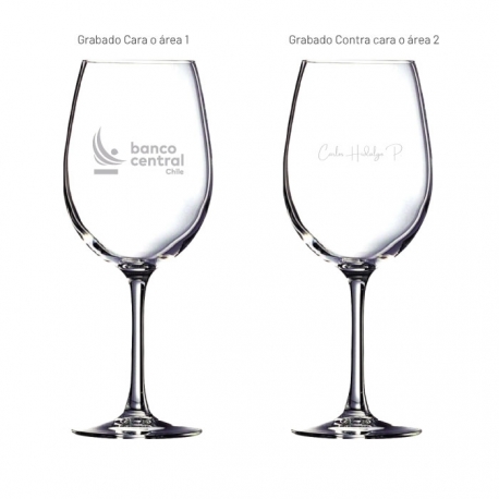 Pack 2 Copas de Vino modelo Grand Vins 35 - Regalo corporativo 
