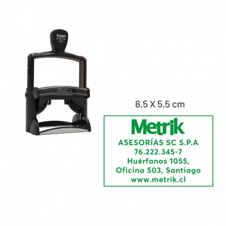 Timbre Sello de goma automático y profesional Trodat 5211 (Extra GRANDE) Timbre Sello de goma automático y profesional Trodat 5211 (Extra GRANDE)