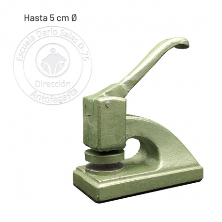 Prensa de Sello Seco para Certificaciones