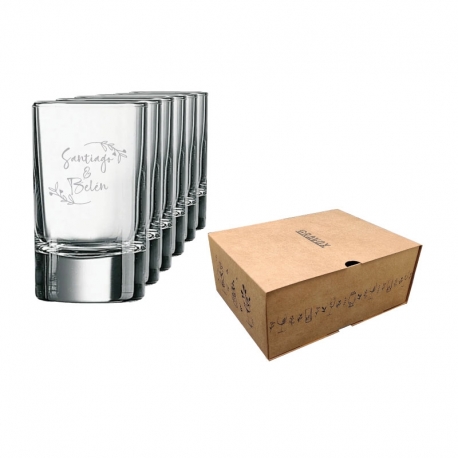 Pack 6 Vasos de Licor Islande 100 cc