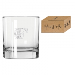 Vaso de Whisky Cristal Gran Stölzle 42 - Incluye diseño personalizado, servicio de grabado láser y caja de presentación