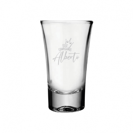 Vaso Tequila Lord 52 cc - Incluye grabado láser y caja de personalización