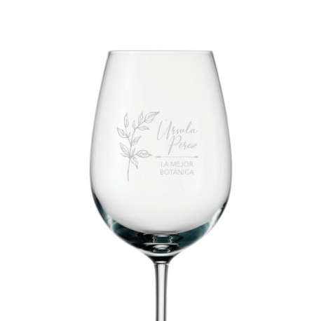 Copa de Vino Stölzle 45 Grabada, Incluye caja de presentación y grabado láser 