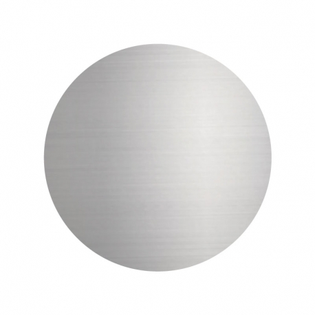 Sello Plateado autoadhesivo de borde liso 5 cms