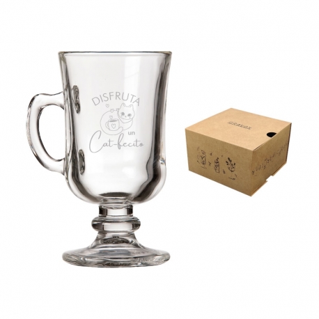 Taza de café Mini Bill 120 cc - Incluye grabado láser y caja de presentación