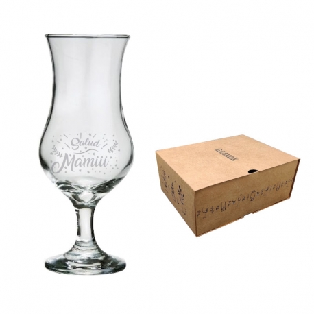 Copa de Cocktail Curva 355 cc - Personaliza tu diseño como quieras - Incluye caja de prensentación biodegradable