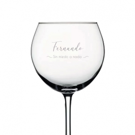 Copa Gin / Spritz 655 cc - Producto de diseño personalizado - Incluye caja de presentación biodegradable