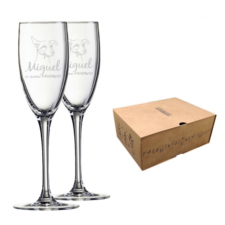 Pack 2 Copas Pisco Sour Navy 160 cc