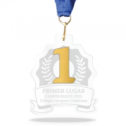 Medalla para premiación línea Prime Primer lugar
