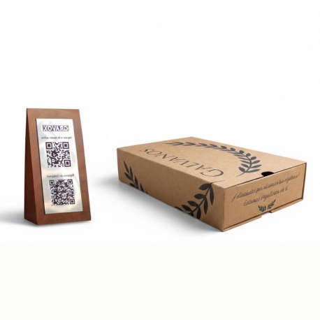 Soporte para Código QR vertical 9 x 17 cm Soporte para Código QR vertical 9 x 17 cm