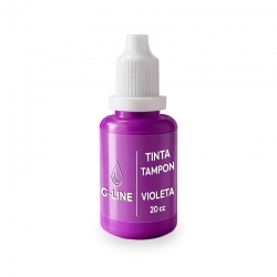 Tinta para tampón color Violeta 20 cc serie eco