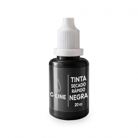 Tinta instantánea Negro 20cc - Línea Eco
