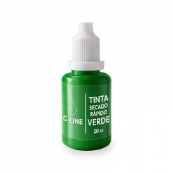 Tinta instantánea Verde 20cc - Línea Eco