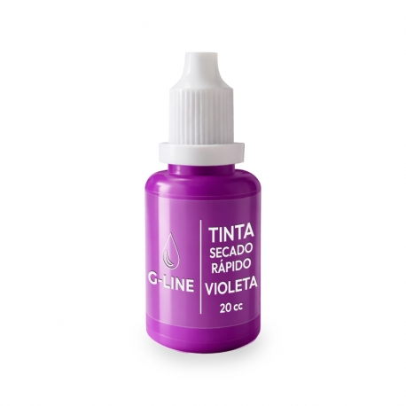 Tinta instantánea Violeta 20cc - Línea Eco