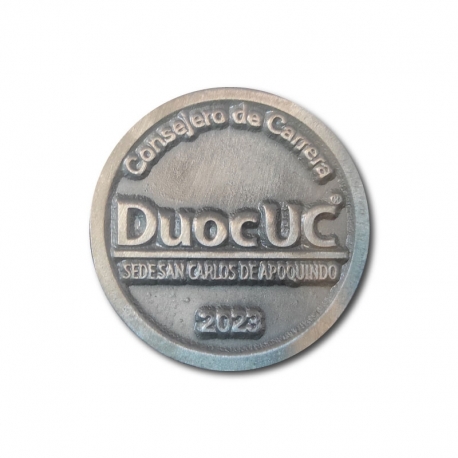 Pin metálico personalizado hasta 4 cms de diámetro - Color a elección - Desde 50 unidades - Incluye diseño Pin metálico personalizado hasta 4 cms de diámetro - Color a elección - Desde 50 unidades - Incluye diseño