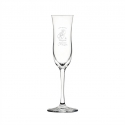 Copas de cristal espumante Romance 105 cc - Incluye grabado láser con diseño personalizado - Venta desde 12 unidades